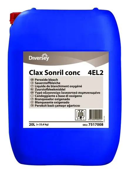 **CLAX SONRIL  4EL2   20L DET/BL Détach blanchiss oxygénéBidon