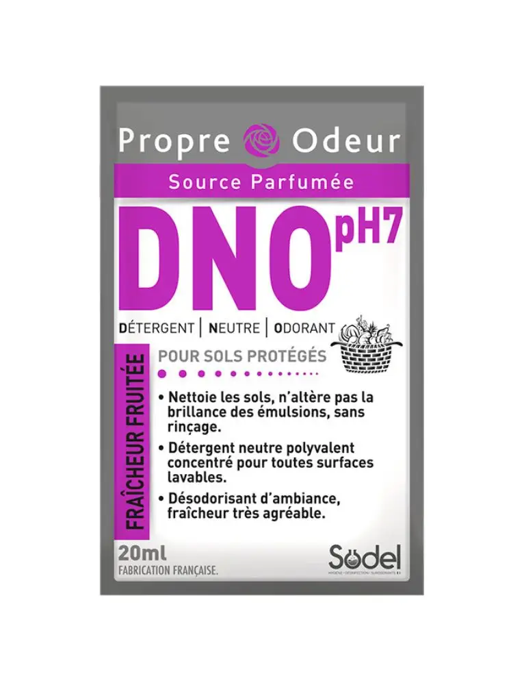 DETERGENT NEUTRE FRUITE 20ML /250 Carton