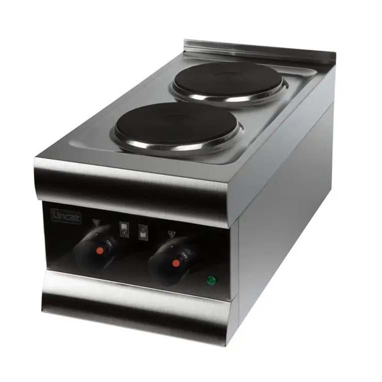 Fourneau 2 plaques électriques à poser Lincat Silv