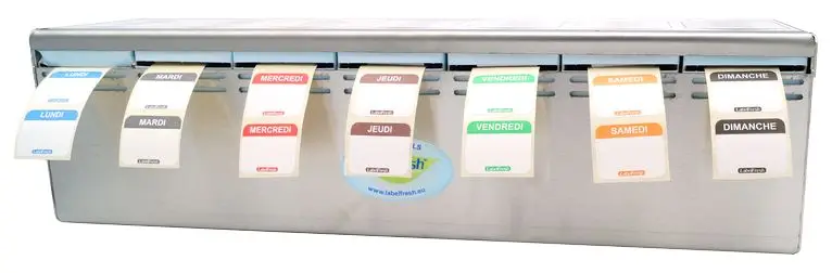 LabelFresh Starterkit Easy-7 x 1000 labels Easy