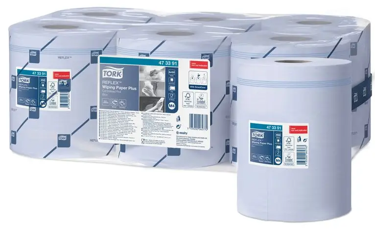 Bobines Bleues Essuie-Tout Tork Reflex /6