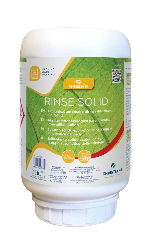 Green R Solid Additif Rincage /3.6kg