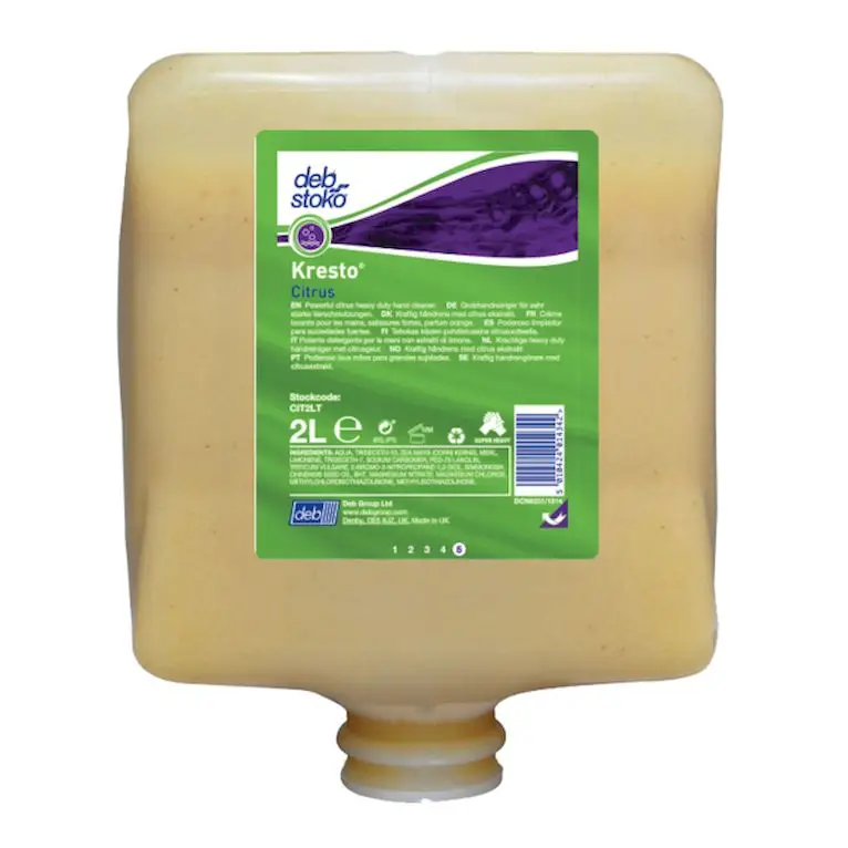 Crème lavante d'atelier - Mains - Sans solvant - 2L