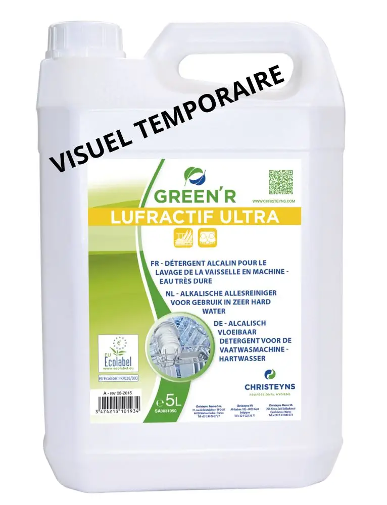 Détergent Lave-Vaisselle Green R Autodish H Ultra /5l