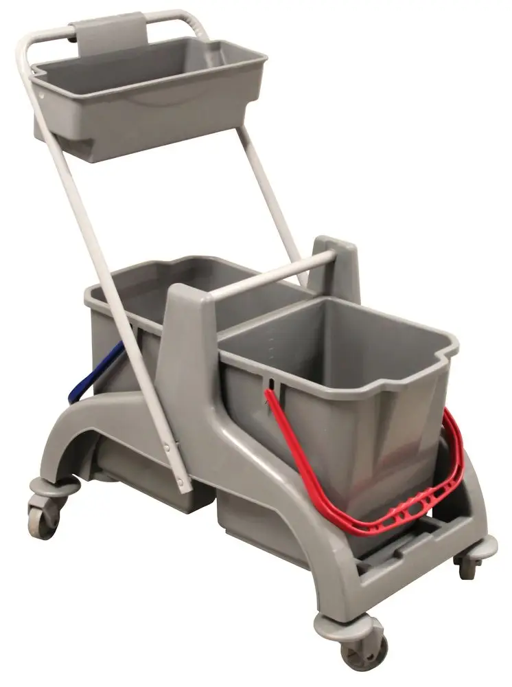 Chariot de lavage compact 2 seaux