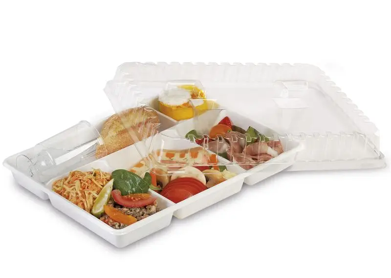 image prévisualisation secondaire : Plateau Repas 5 compartiments /200