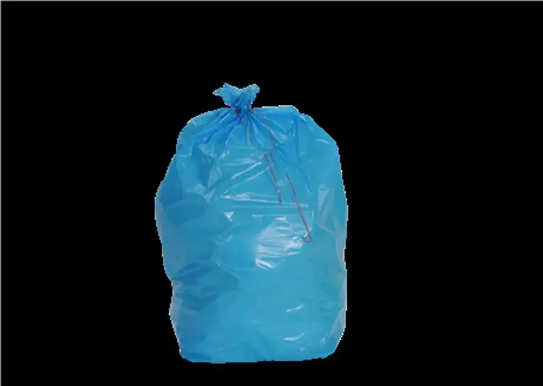 Sacs Poubelle Bleus 100l 50µ /200