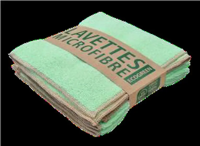 LAVETTE VERTE MICROF ECOGREEN /5 38X38 220GR/M2Paquet
