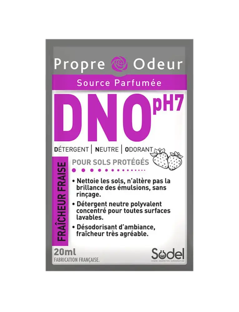Détergent Neutre Concentré Propre Odeur /250x20ml