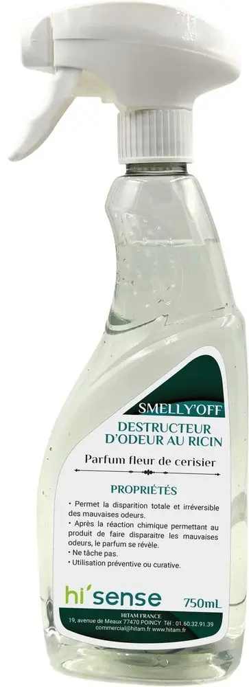 Destructeur d'Odeur au Ricin Smelly'Off /750ml