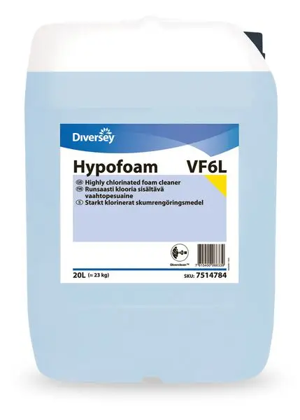 Détergent / Désinfectant - Alcalin - Auto-moussant - 20L