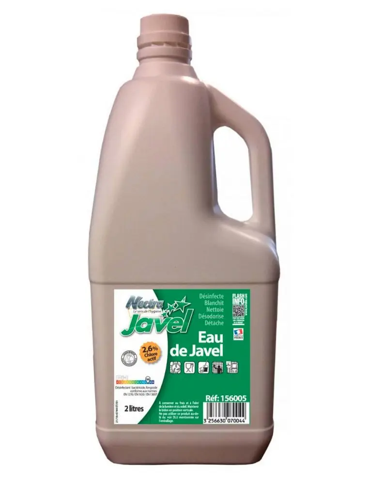Eau de Javel Diluée 2,6% /2l