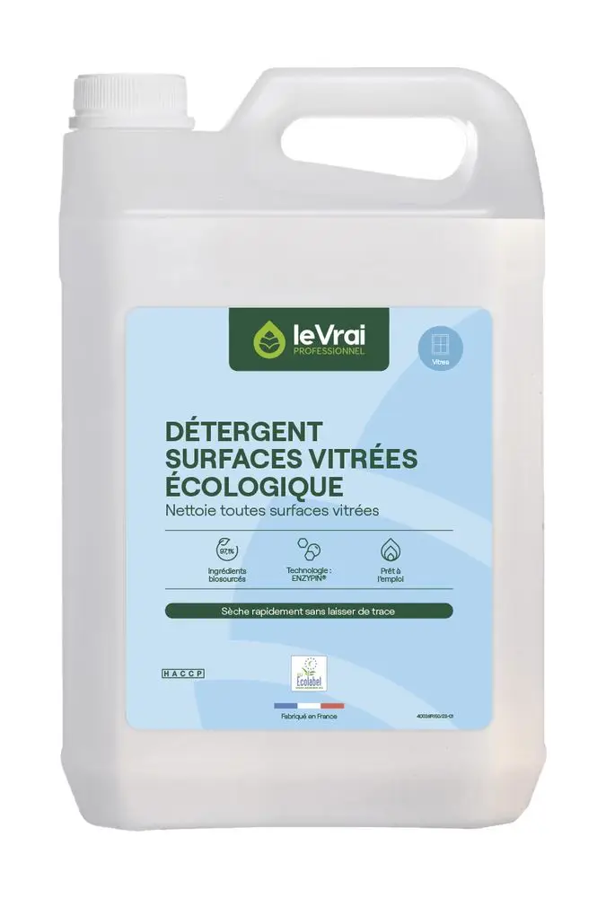 Détergent Surfaces et Vitres Enzypin /5l