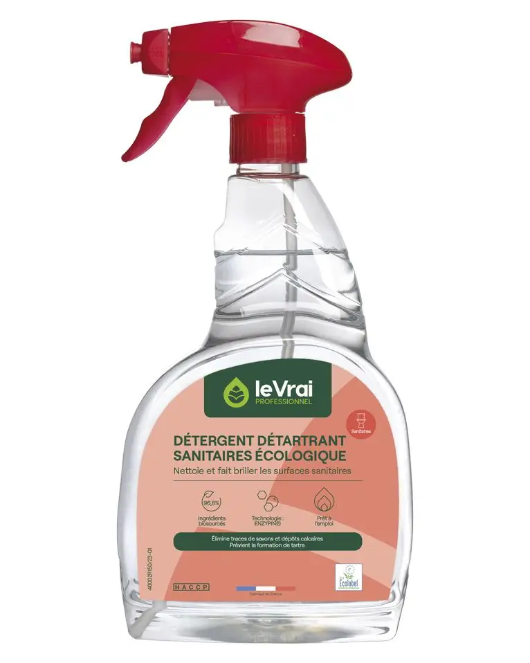 Détartrant Détergent Sanitaires Enzypin /750ml