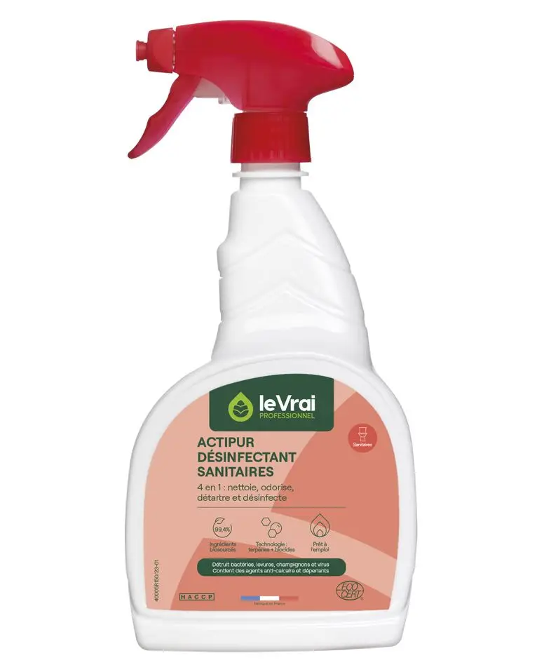 Détartrant Désinfectant Sanitaire Actipur /750ml