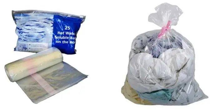 Sac Soluble Eau Chaude Transparent /100