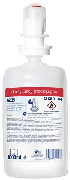 Savon Mousse Antibactérien S4 Tork /1l