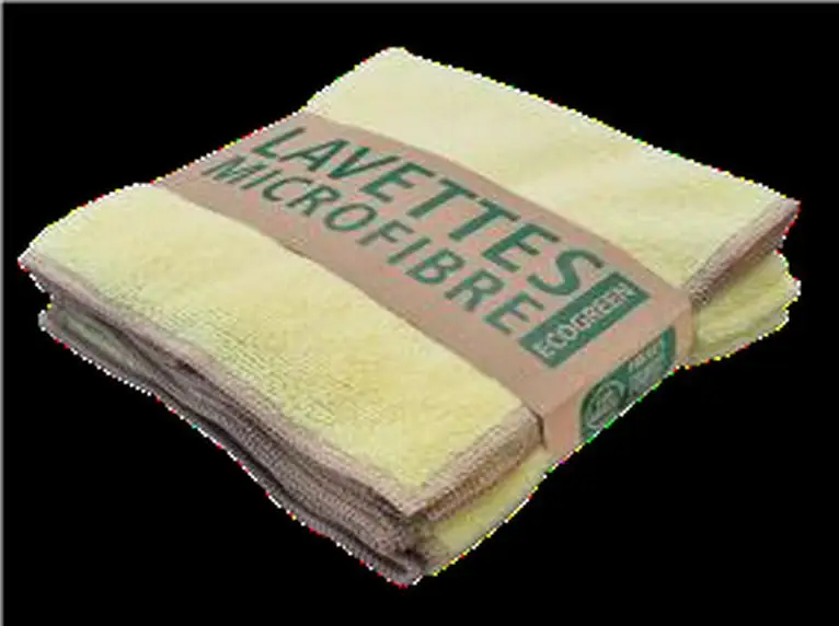 LAVETTE JAUNE MICROF ECOGREEN /5 38X38 220GR/M2Paquet