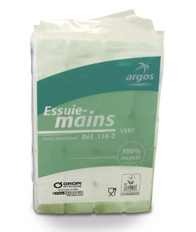 Essuie-Mains 100% Recyclé Ouate /4000