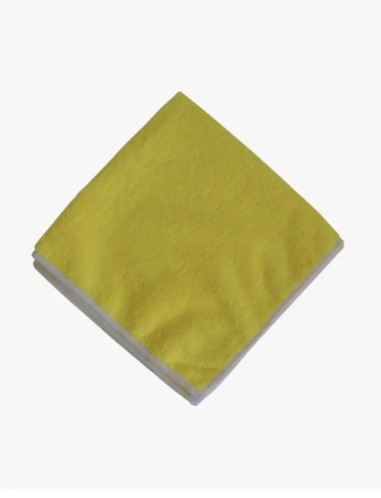Lavette microfibre 38X38 premium jaune /5