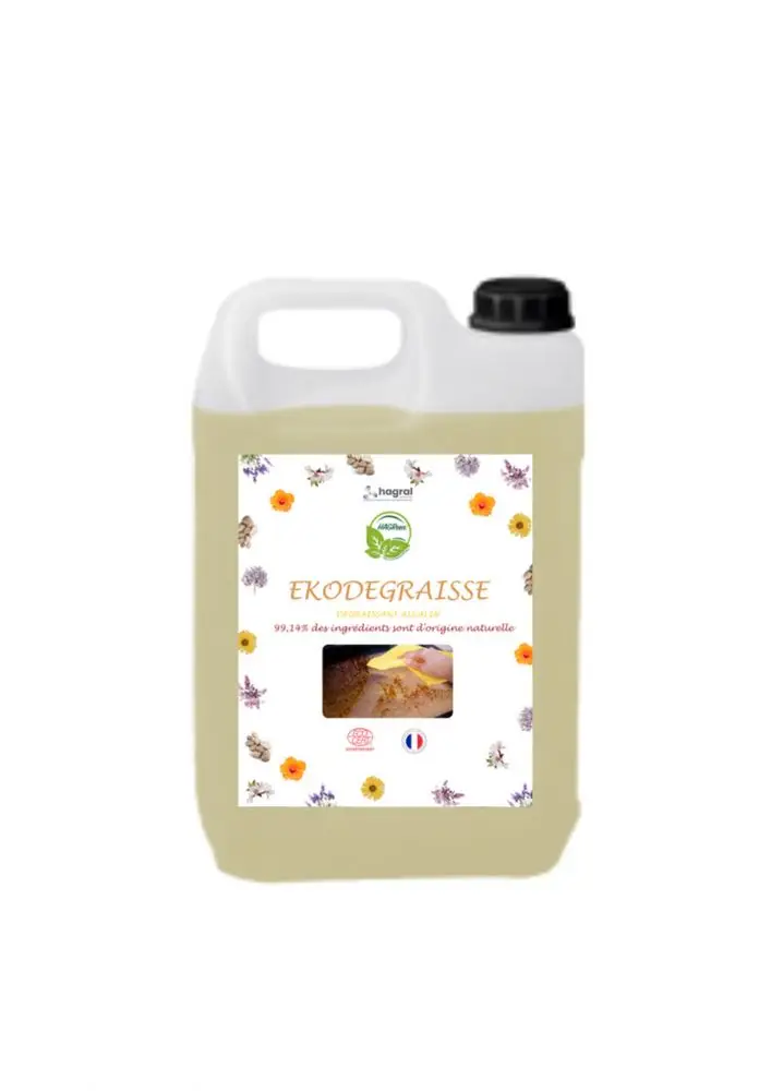 Dégraissant liquide alcalin surpuissant EkoGraisse /5l