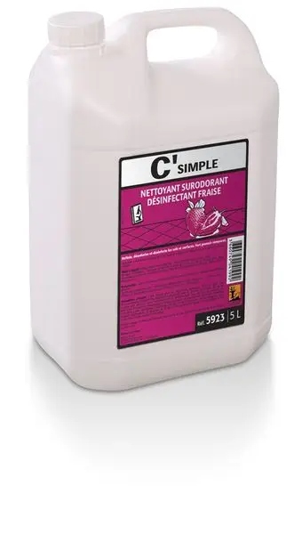 Nettoyant Surdorant Désinfectant Fraise /5l