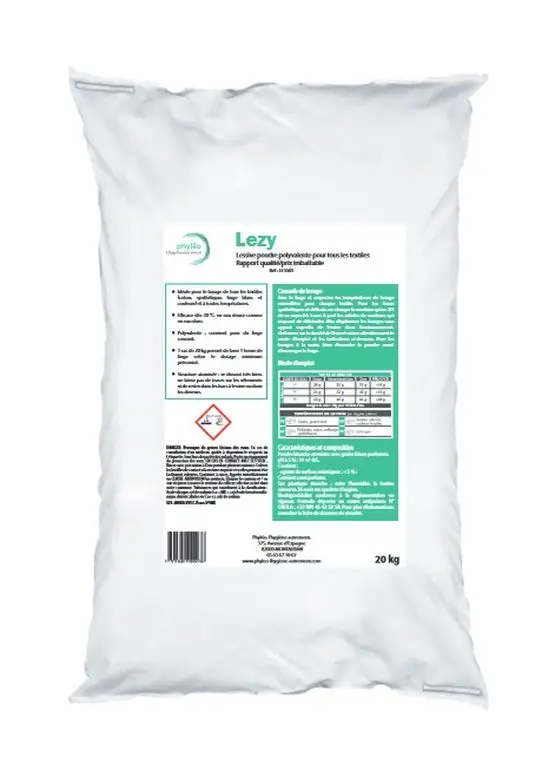 Lessive Poudre Lezy Tous Textiles /20kg