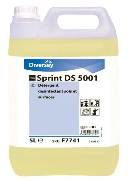 Détergent Désinfectant Taski Sprint DS 5001 /5l